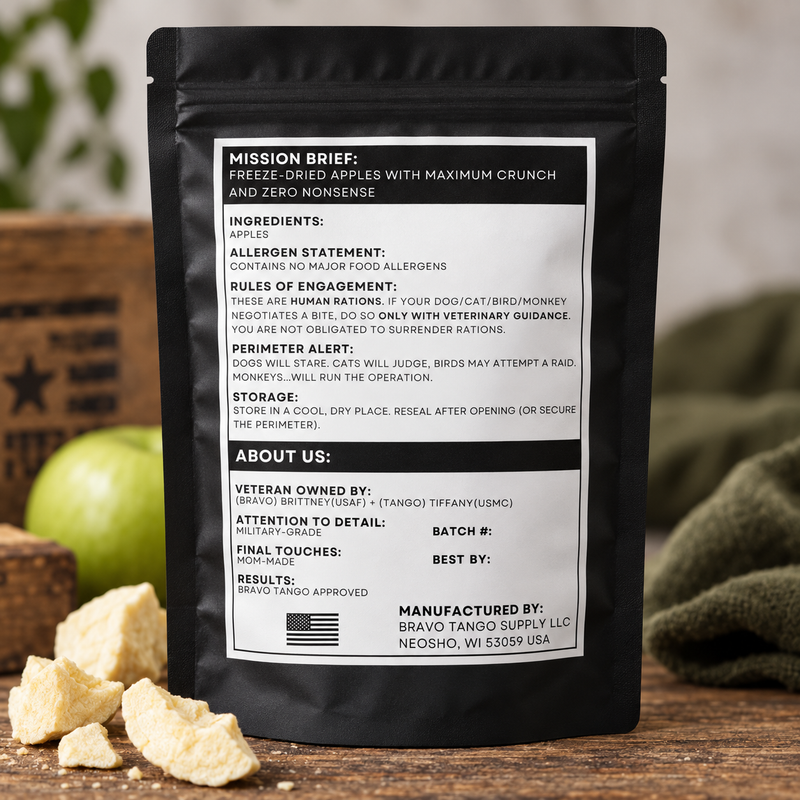 Freeze Dried Cosmic Apples