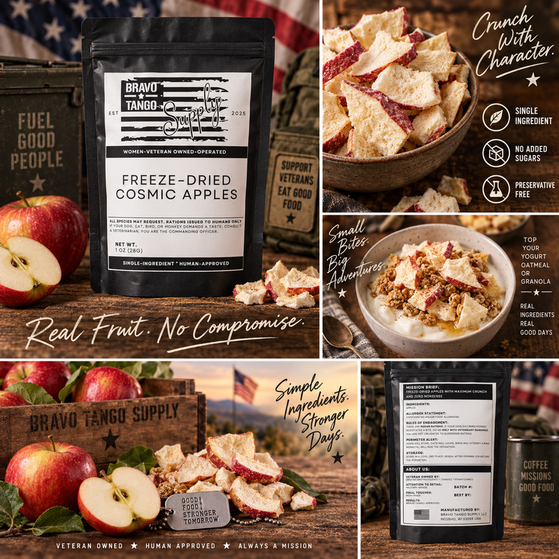 Freeze Dried Cosmic Apples