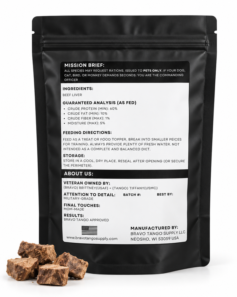 Freeze Dried Beef Liver Treat