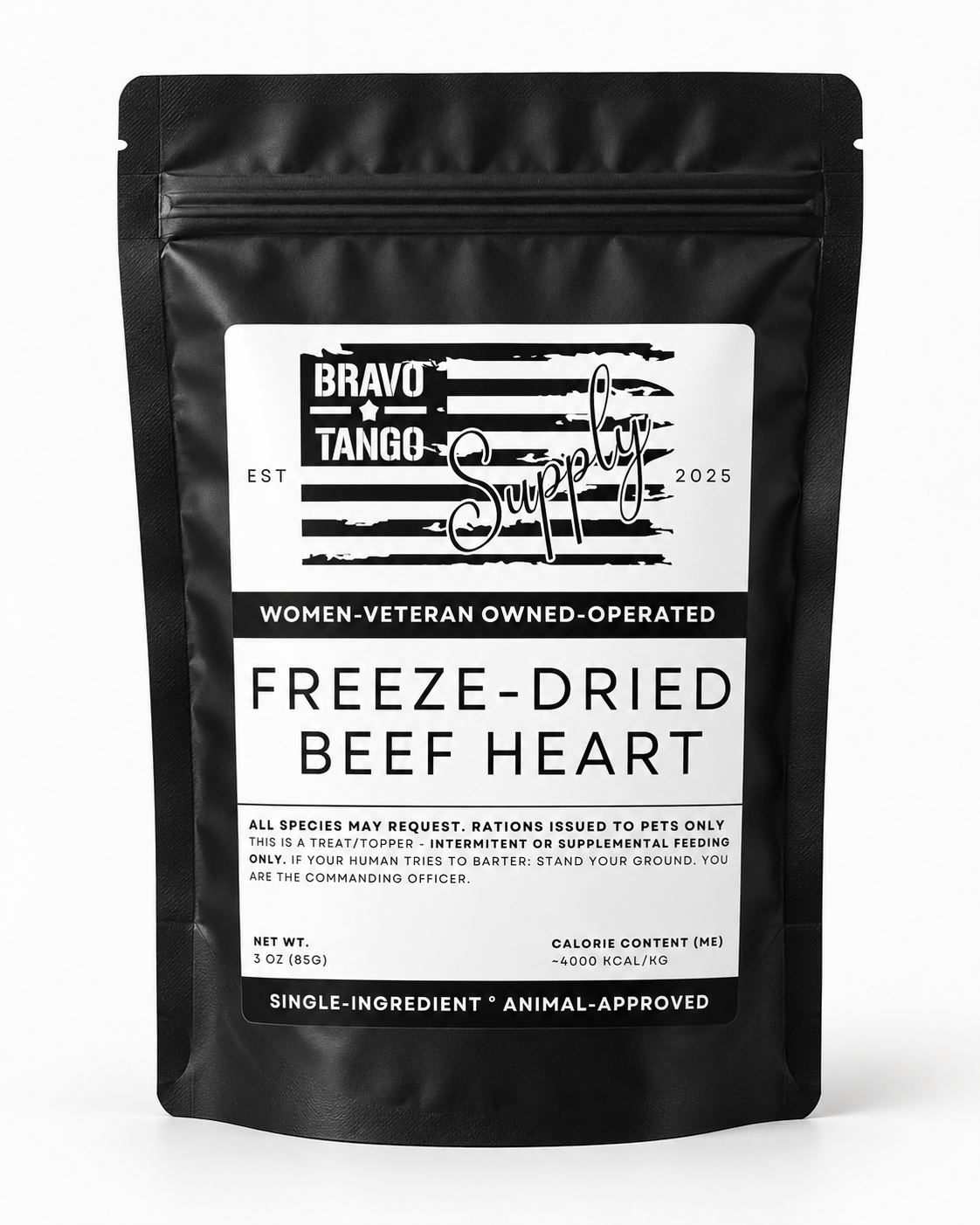Freeze Dried Beef Heart Treat