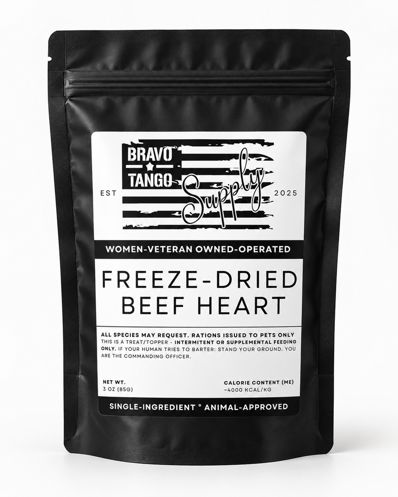 Freeze Dried Beef Heart Treat